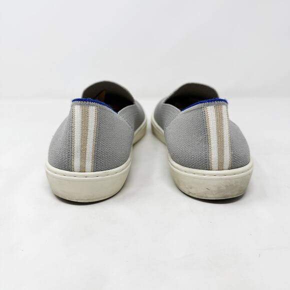 Rothy's Sz 10.5 Gray The Original Slip-On Sneakers Washable Eco-Friendly Casual - Picture 8 of 12